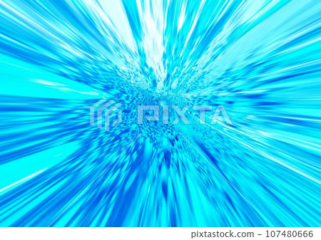 藍色水滴飛濺的抽象背景 107480666