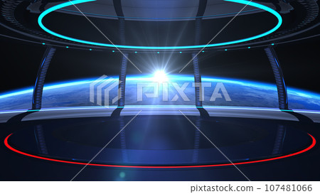 影片分發背景地球日出BG SNS太空室 107481066