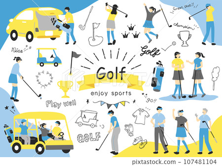 People who enjoy golf 107481104