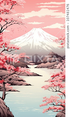 abstract art phone wallpaper illustration vector 107481476