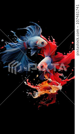 abstract art phone wallpaper illustration vector 107481741