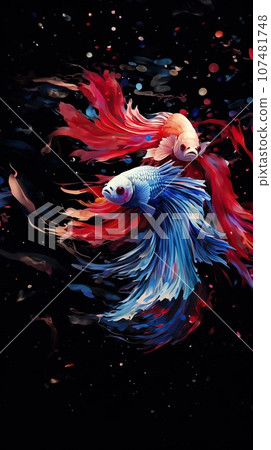 abstract art phone wallpaper illustration vector abstract art phone wallpaper illustration vector 107481748