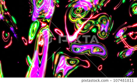 VJ noise psychedelic marble purple green [separate version available] 107481811