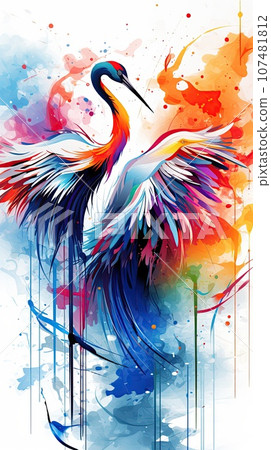 abstract art phone wallpaper illustration vector 107481812