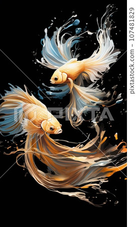 abstract art phone wallpaper illustration vector 107481829