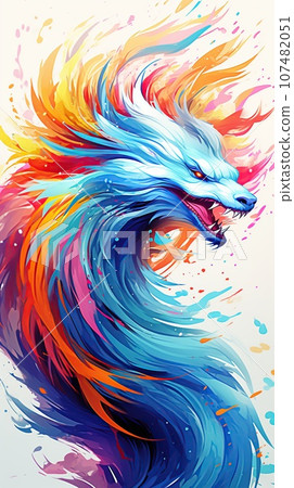Abstract Watercolor create a unique and dynamic wallpaper Abstract Watercolor create a unique and dynamic wallpaper 107482051