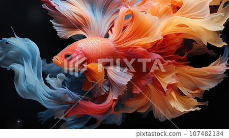 Abstract Watercolor, create a unique and dynamic wallpaper Abstract Watercolor, create a unique and dynamic wallpaper 107482184