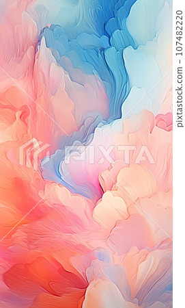Abstract Watercolor, create a unique and dynamic wallpaper 107482220
