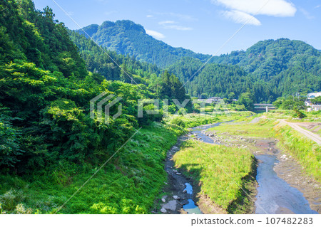 小鹿野町日尾方向的吉田川仲夏風景 小鹿野町日尾方向的吉田川仲夏風景 107482283