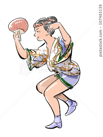 Awa Odori-Onna dance 107483139