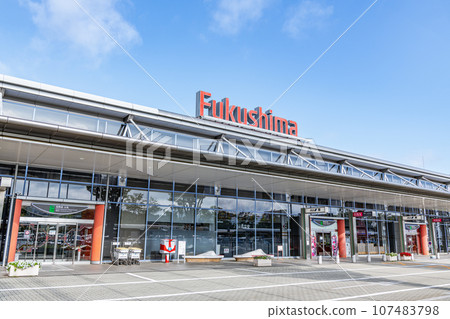 Fukushima Airport in fine weather Fukushima Airport in fine weather 107483798