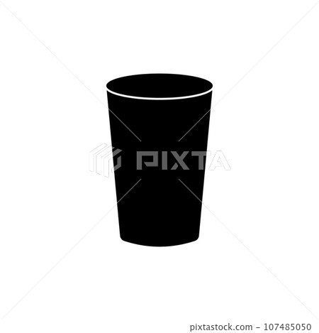 cup icon vector - Stock Illustration [107485050] - PIXTA