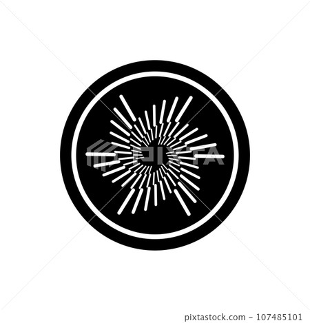 spiral icon vector spiral icon vector 107485101