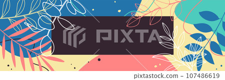 Background illustration_Botanical 107486619