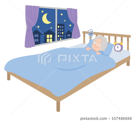老婦人無法入睡 107486888