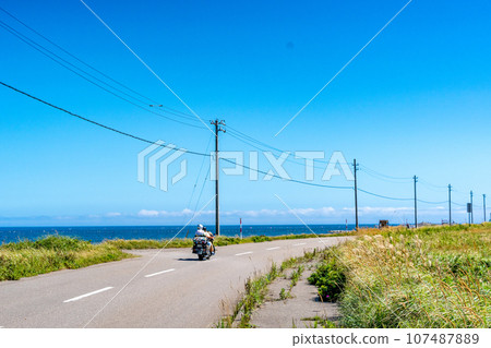 Notsuke Peninsula - Fear of disappearing under the sea in 120 years Motorcycle touring 107487889