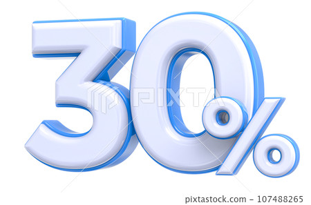 Font With Number White 3D Render Font With Number White 3D Render 107488265