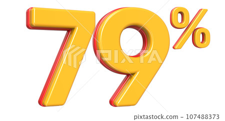Font With Number 3D Render Font With Number 3D Render 107488373