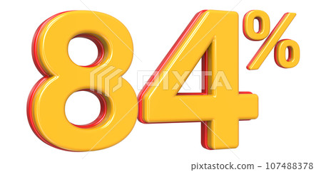 Font With Number 3D Render Font With Number 3D Render 107488378