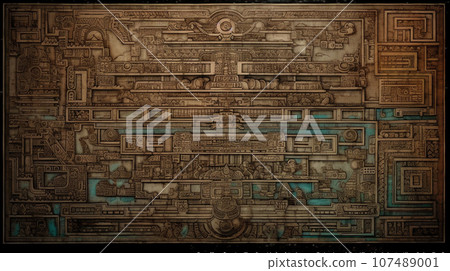 古代壁畫背景：據說描繪災難場景（假） 107489001