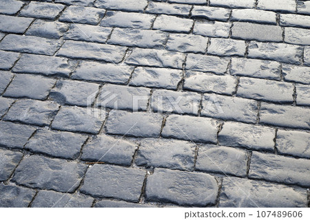 Red Square pavement Red Square pavement 107489606