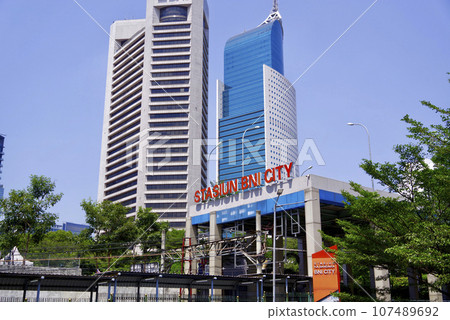 BNI 城市車站和印尼銀行 (BNI) 大樓 BNI 城市車站和印尼銀行 (BNI) 大樓 107489692