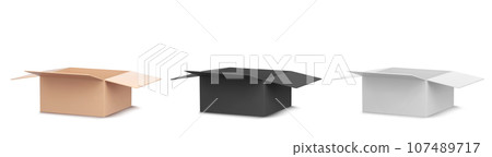 Cardboard parcel box for delivery vector icon Cardboard parcel box for delivery vector icon 107489717