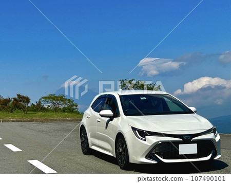 Corolla Sports and Mt. Fuji Izu Skyline 107490101