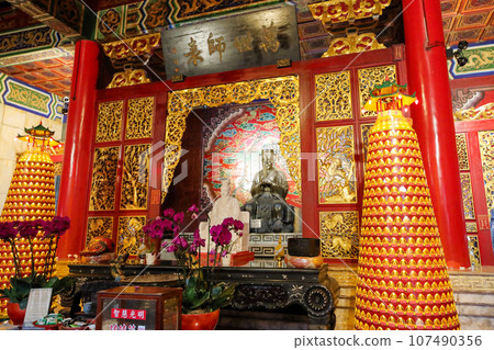 Taiwan Tainan Sun Moon Lake Wen Wu Temple 107490356