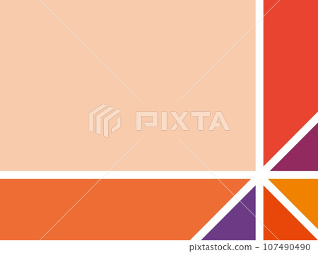 Geometric pattern frame Geometric pattern frame 107490490