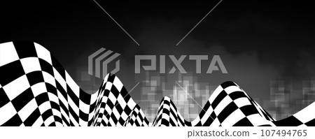 Racing speed background, vector illustration abstraction in car track 107494765