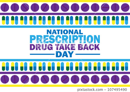 National Prescription Drug Take back Day Vector Template Design Illustration National Prescription Drug Take back Day Vector Template Design Illustration 107495490