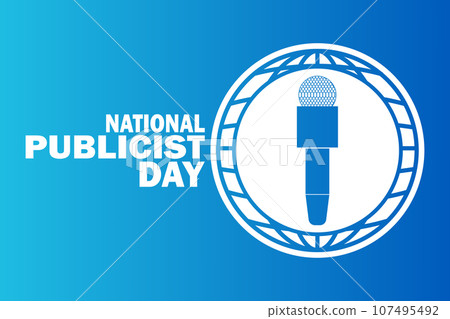 National Publicist Day Vector illustration National Publicist Day Vector illustration 107495492