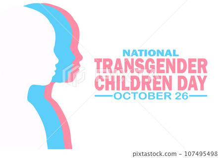 National Transgender Children Day Vector Illustration 107495498