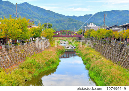 今宮橋/從荒木川眺望霞橋（岐阜縣飛驒市） [2023.9] 107496649