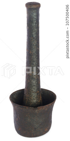Vintage mortar with pestle Vintage mortar with pestle 107500406