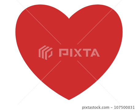 red heart illustration material red heart illustration material 107500831