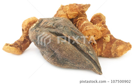 Sweet flag with another ayurvedic herb 107500902