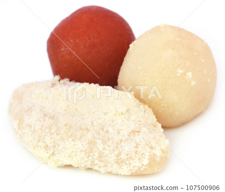 Popular Bangladeshi Sweetmeats 107500906