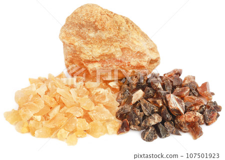 Frankincense dhoop, a natural aromatic resin 107501923