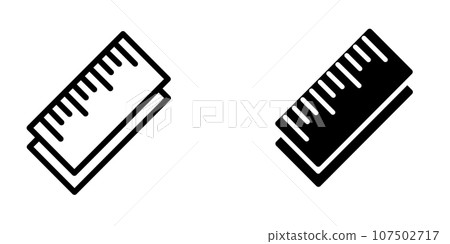 Ruler icon 107502717