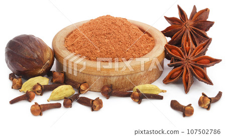 assorted spices assorted spices 107502786