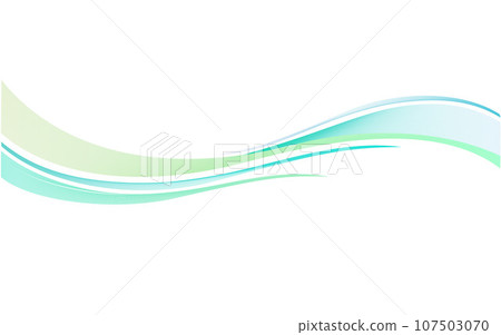 Elegant colorful wavy stripe on white background, trendy wallpaper template Elegant colorful wavy stripe on white background, trendy wallpaper template 107503070