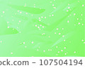 Green gradient illustration background with heart spray 107504194