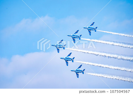 Tsuijo Base Air Festival Blue Impulse formation flight Tsuijo Base Air Festival Blue Impulse formation flight 107504567