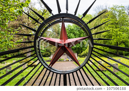 russian cemetery of honor at weimar, thuringia, germany russian cemetery of honor at weimar, thuringia, germany 107506188
