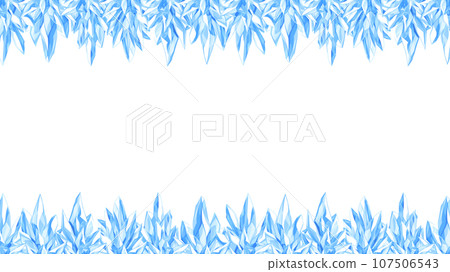 Ice thorn frame illustration_16:9 107506543