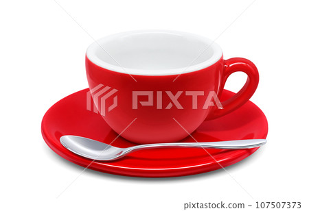coffee cup drink illustration real 107507373