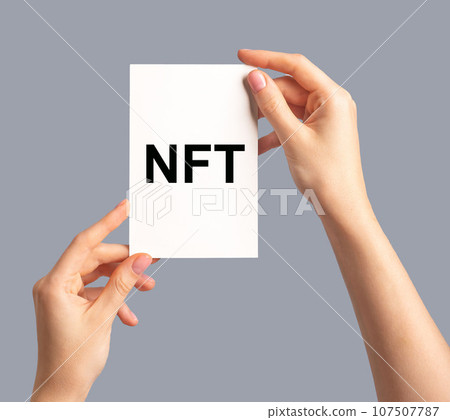 NFT, non-fungible token, blockchain market 107507787