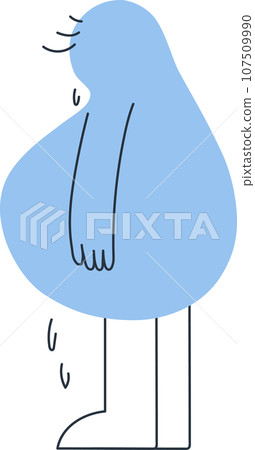 哭泣的人的背影 107509990